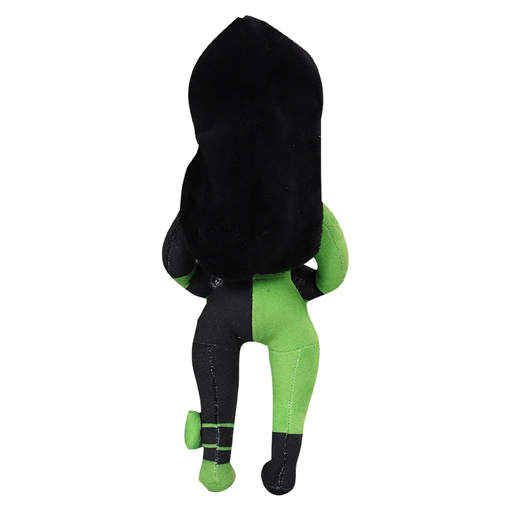 Shego Cosplay Plush Cartoon, Mascote Recheado Macio, Aniversário e Presentes De Natal