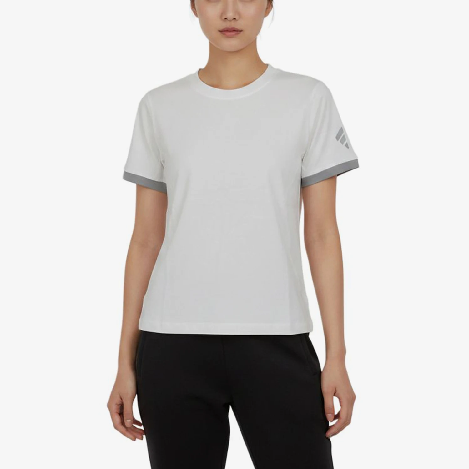 adidas-t-shirt-estiva-originale-da-donna-con-scollo-rotondo-semplice-a-maniche-corte-lc6386