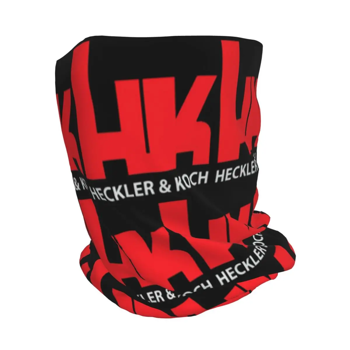HK Firearms Heckler And Koch Logo Bandana Neck Cover Wrap Mask Scarf Warm Headband Beanies Hat for Men Women Adult Winter