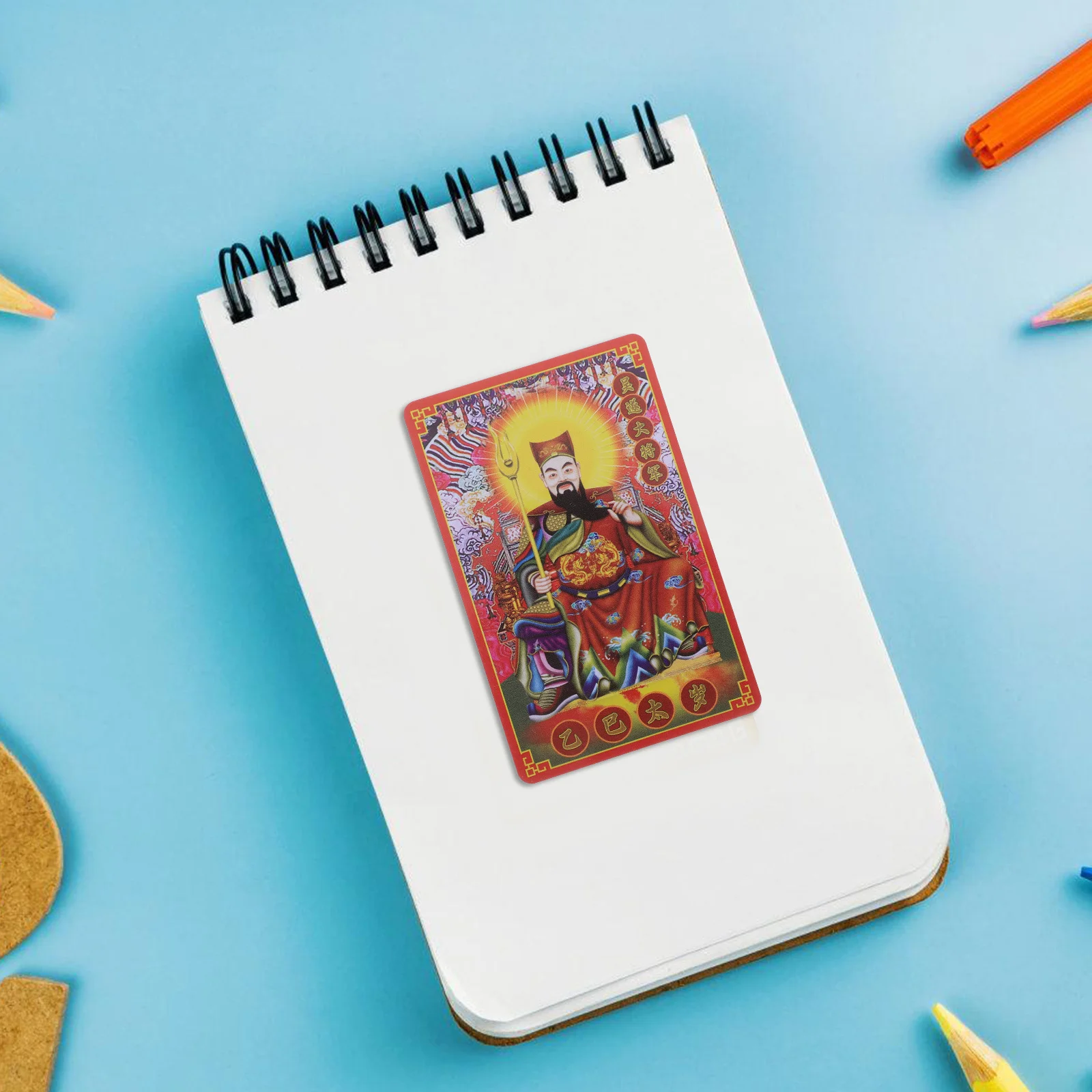 

10Pcs 2025 Year of Snake Card Feng Shui Amulet for Home Protection Peace Blessing Chinese New Year Decor