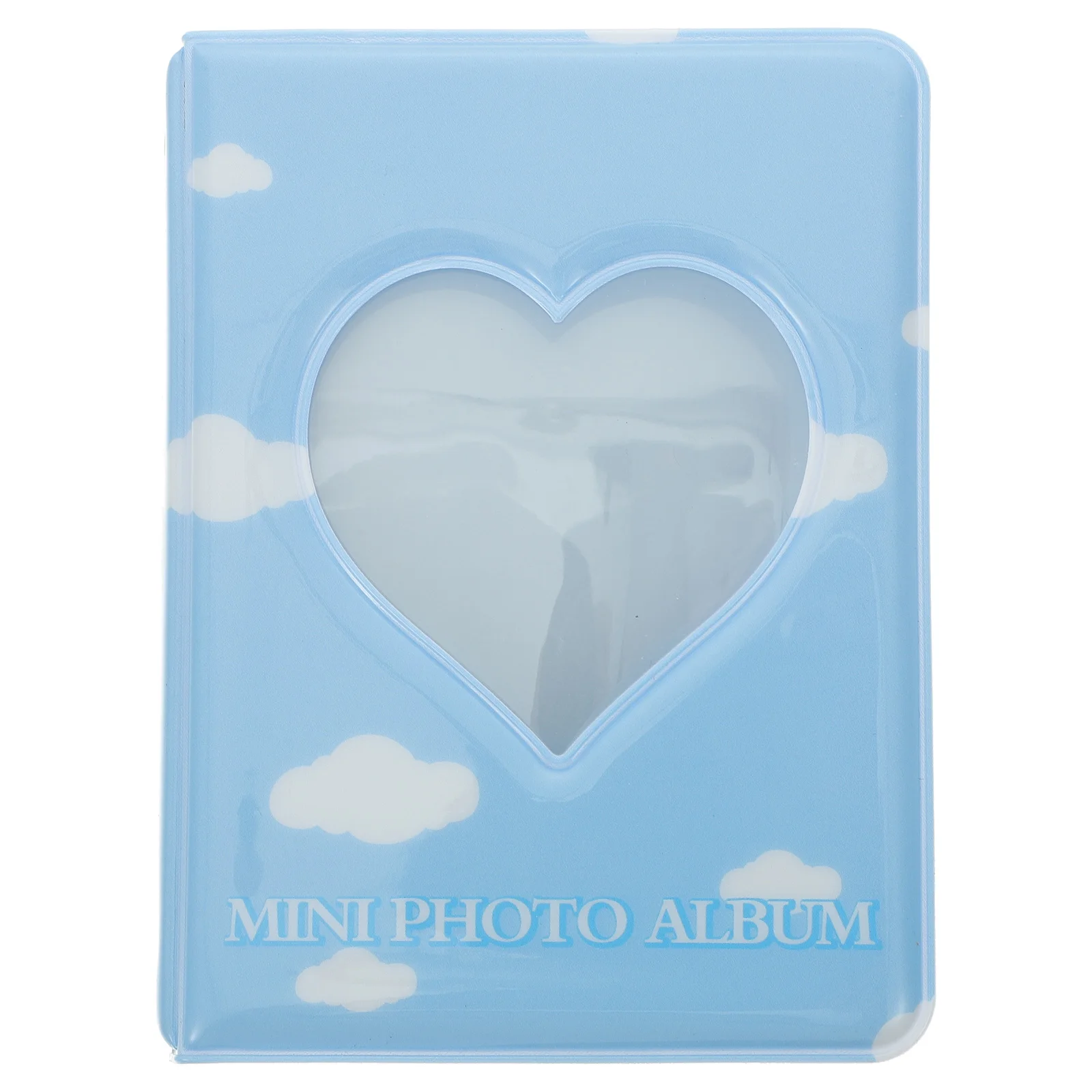 

Mini Photo Album Hollow Heart Design Small Picture Album for Couples Portable Photo Storage Gift for Valentine's Day Birthday