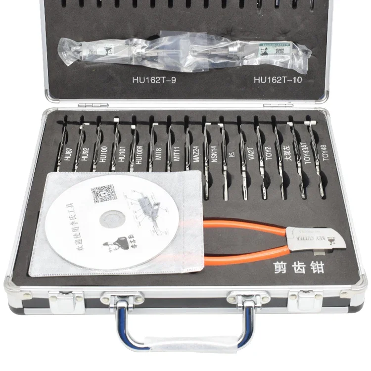 2025 Hot Sale 32pcs Lishi 2 in 1 Lock Pick Set Hand Tool Suit Decoder Lishi Opener Locksmith Tools