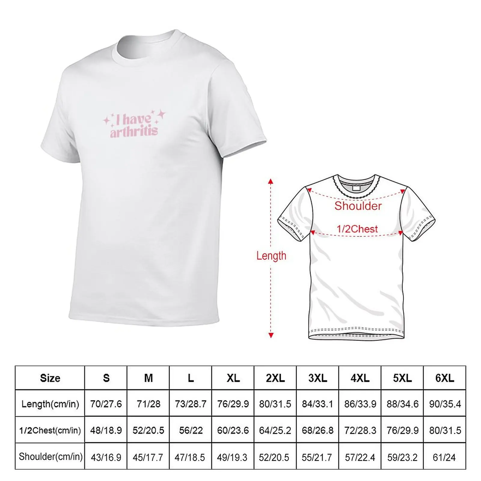 I have arthritis T-Shirt Odor Resistant Short Sleeve Top