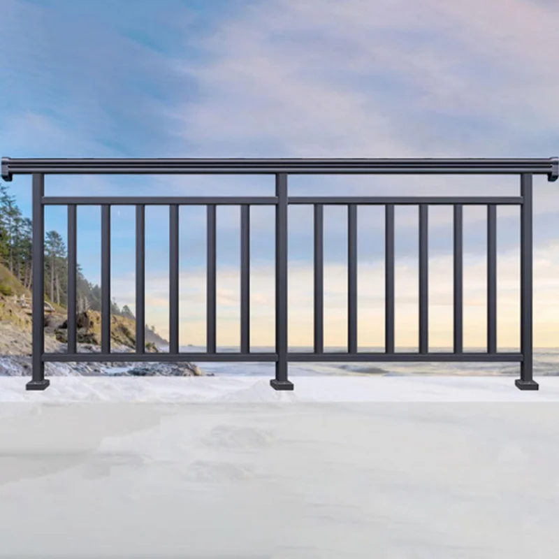 カスタムモダンスタイルアルミ合金バルコニー手すりアートフェンス手すりガーデン階段ガードレールカテゴリー手すり＆手すり