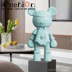 Modern Bear Ornaments Cartoon Decorations Sculpture Home Decor Trendy Living Room Desk Decoration Popular Kawaii Accessories