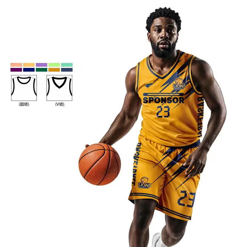 Basketball Suit Men's And Women's  Uniform  College Student Training Basketball Suit Customized Basketball Jersey Set