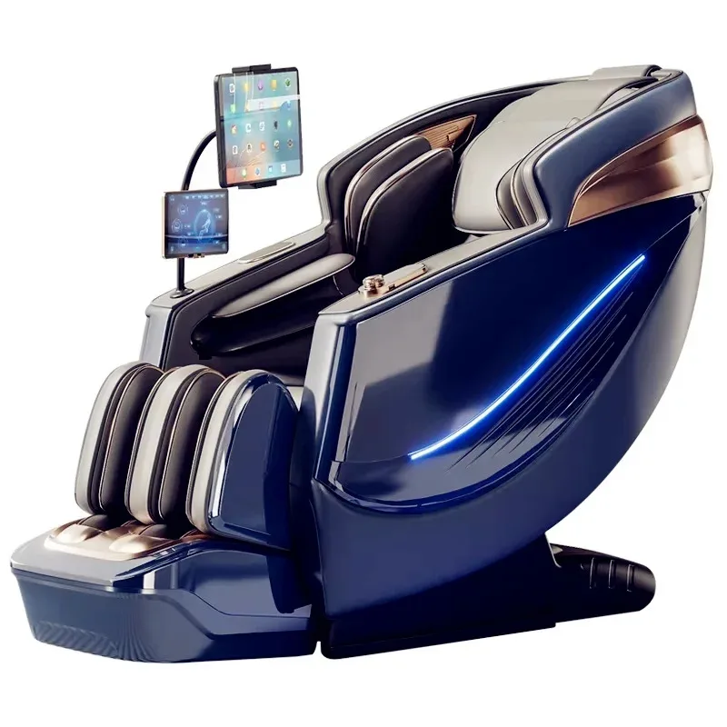 

2505 6D массажное кресло Zero Gravity SL трековое кресло для тела с подогревом AI голосовое управление тайское растяжение для домашнего офиса