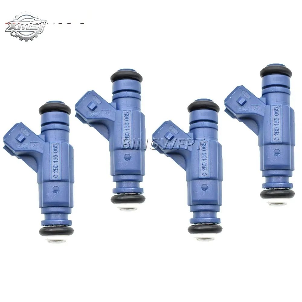 

Inyectores de combustible 06B133551M 0280156065 para AUDI, A4, A6, B5, B7, B6, C5, SKODA SUPERB, VW, PASSAT 3B3, 3B6, 4 unidades