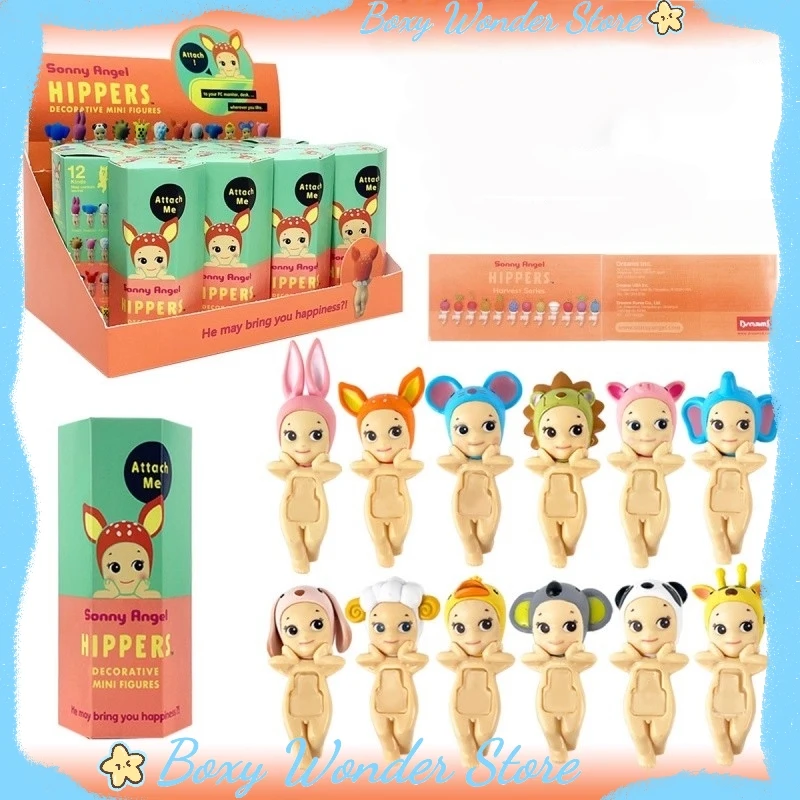 

Genuine Sonny Angel Hippers Decorative Mini Figures Blind Box Cute Decorative Items And Trendy Figurines Mysterious Box