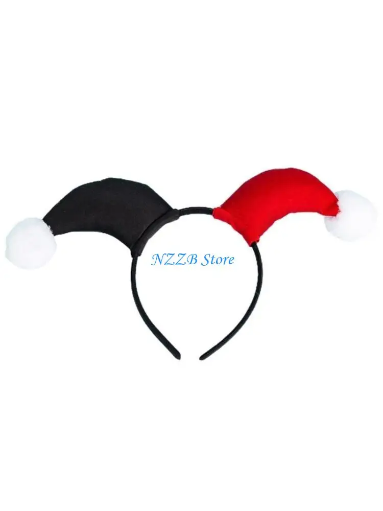 

T21F Clown Horn Horn Headds Cosplay Headwear для Halloween Party Headciece Party Party Party