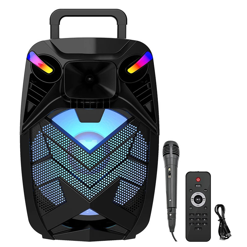 

Factory 15 Inch 40W Wireless LED Light Party DJ Stage Multimedia Karaoke Subwoofer Woofer Speaker