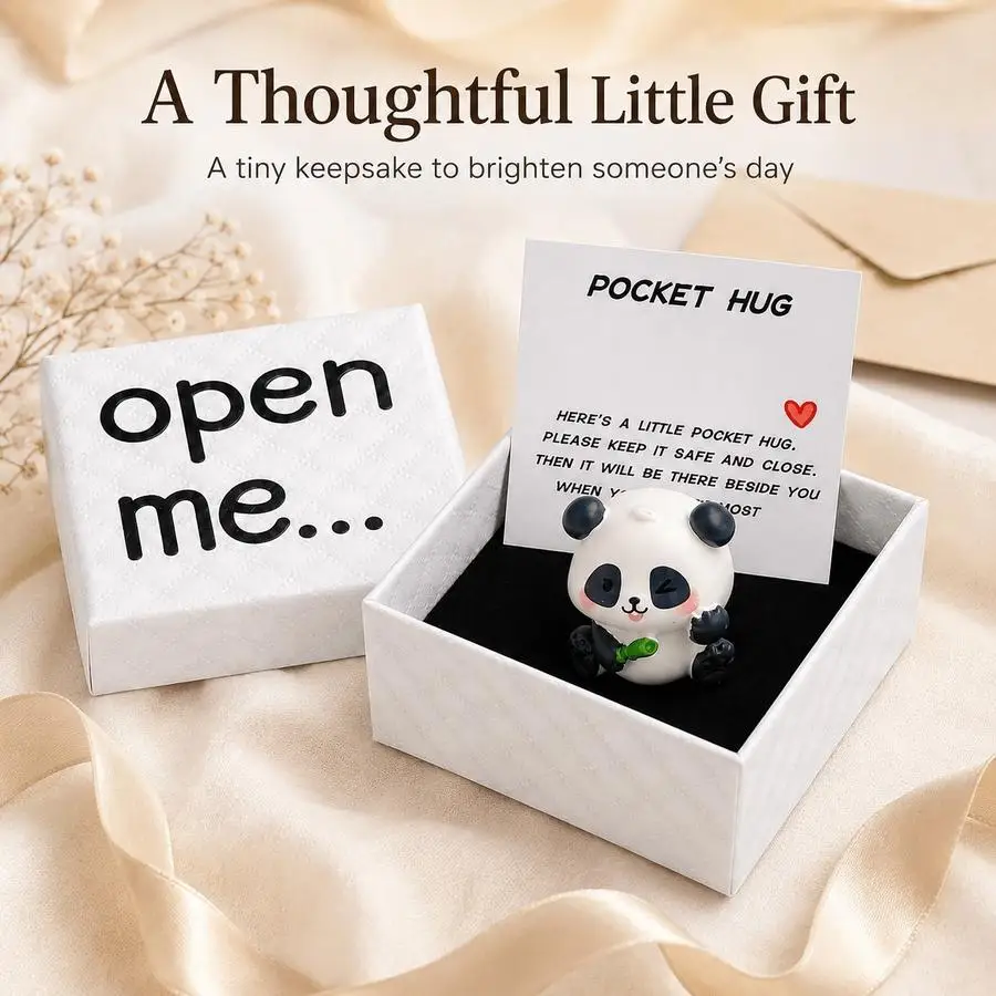 1/5/10/20/50/100pcs A Cute Panda Box Gift, 
