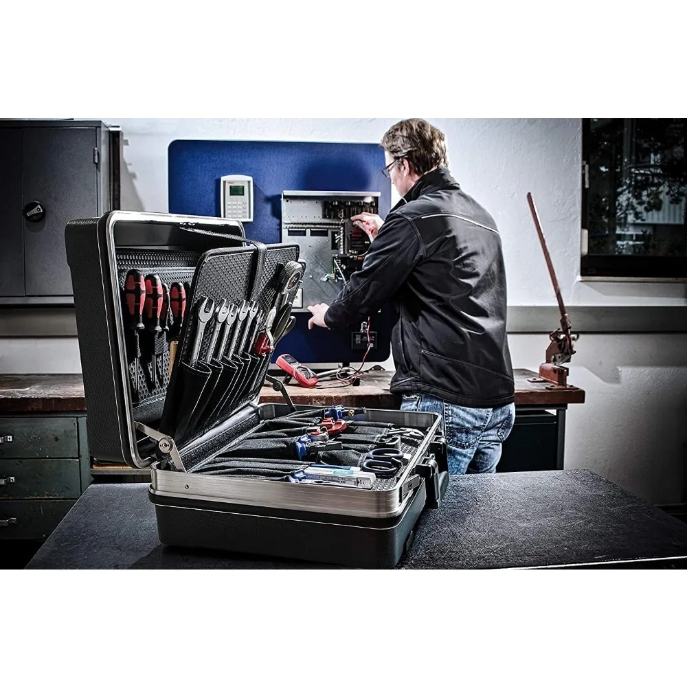 Contenitore portaoggetti International Go Loops nero da 120,04 litri, BW