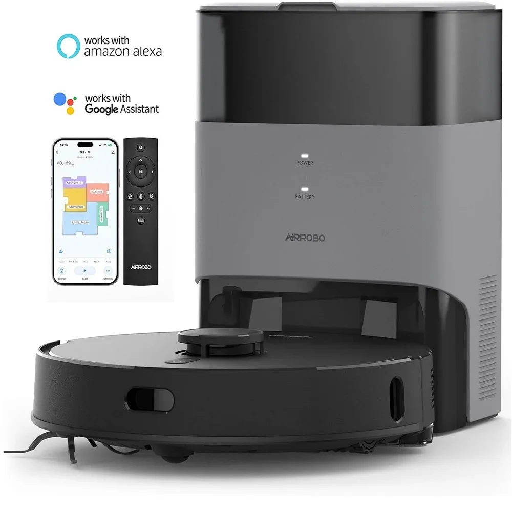 

Профессиональный сухой и влажный автоматический перезаряжаемый водяной швабра, робот-пылесос для пола, без зоны Go, самоочищающаяся подметальная машина для ковров