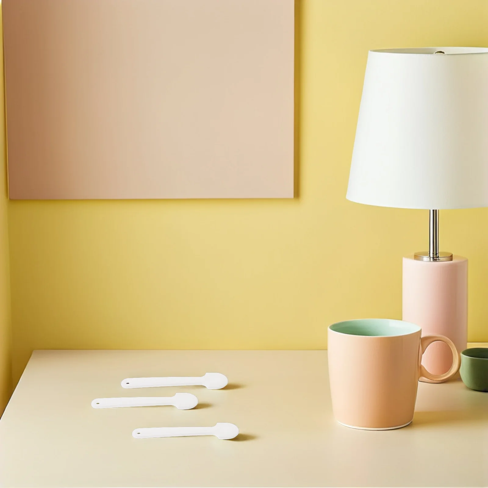 

100Pcs Circular Fan Handle Plastic Hand Fan Grips for DIY Crafting Smooth Ergonomic Design Ideal Replacement Parts Creative