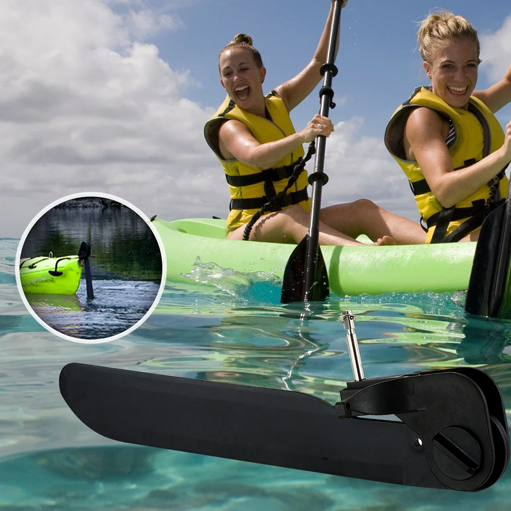 Kayak Tail Foot Diretion Control Rudder Canoeing Clip Buckle Rubber Gadgets Spare Pars Professional Kit Ship Boat