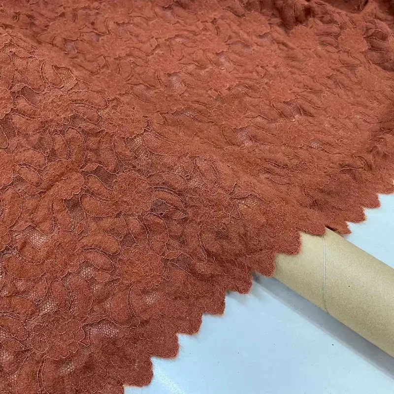 

Multi Colored Soft Hollow Elastic Lace Decal Fabric for High-end Clothing,Wedding Dresses, Evening Gowns, Decorative Accessories
