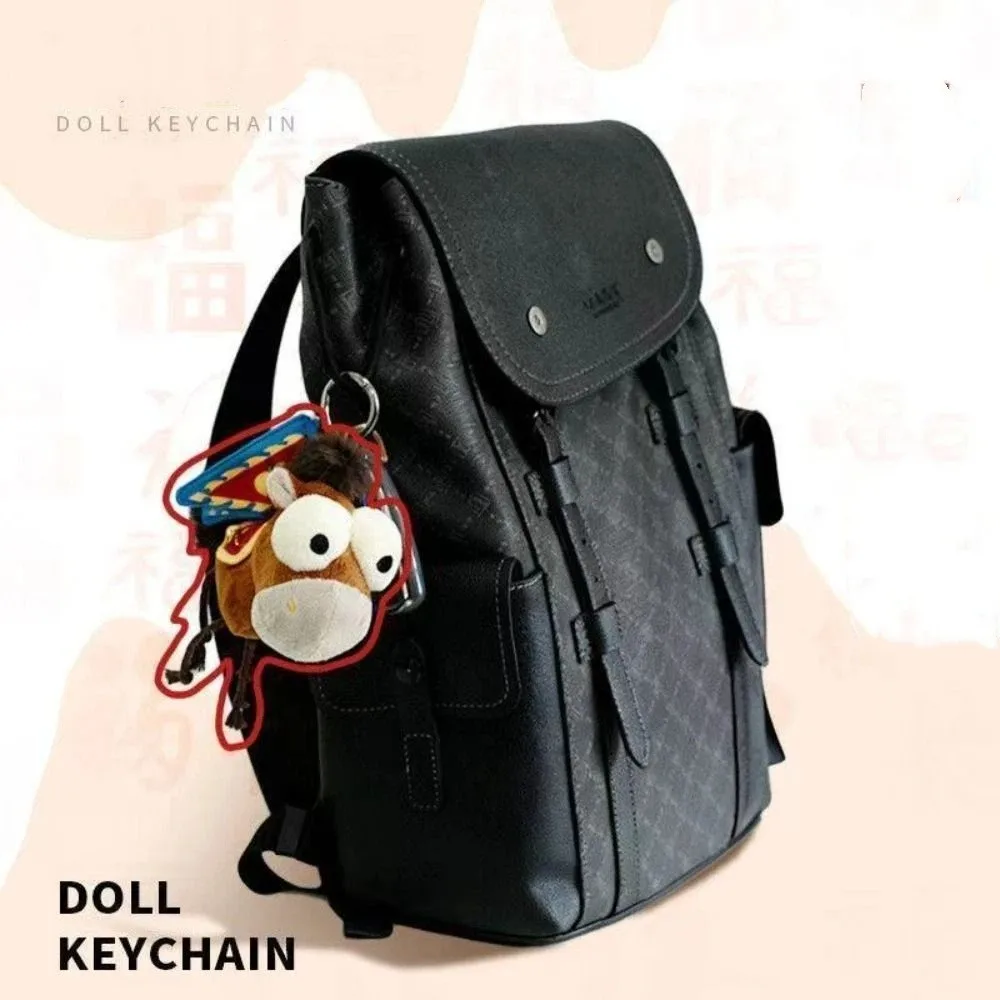 Mascotte Het jaar van het paard Mascotte Hangend ornament Geluksbeeldjes Schattig symbool Groot succes Klein paard Tashanger