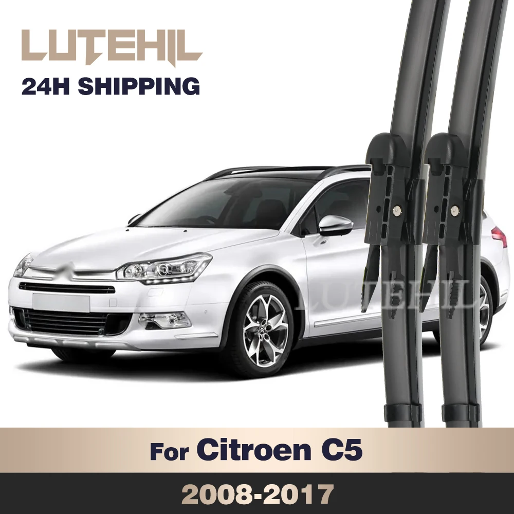 

Wiper Front Wiper Blades For Citroen C5 RD / TD 2008-2017 2009 2010 2011 2012 2013 Windshield Windscreen Front Window 28"+22"
