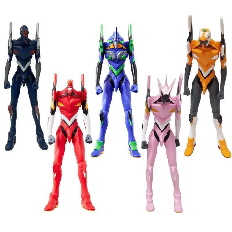 Figuras Ação Articuladas Neon Genesis Evangelion EVA Unidade-01 e Unidade-00, Kits de Modelagem e Brinquedos - Presente Perfeito view 4