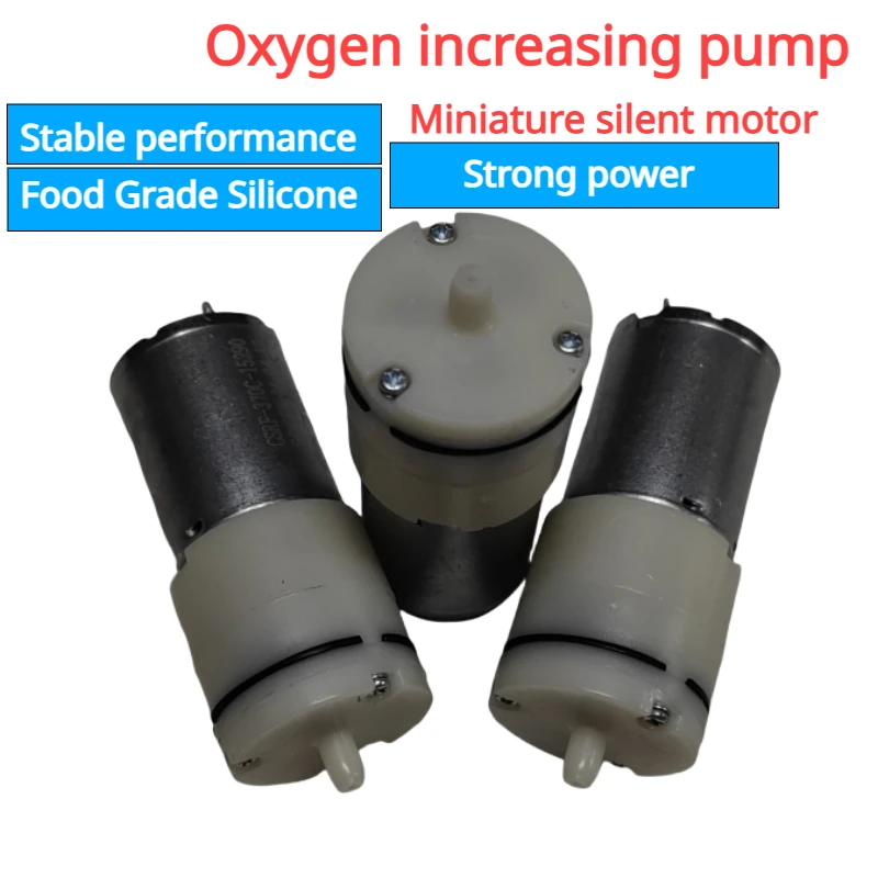 1pcs 12V Mini Air Pressure Pump Aquarium Well Electric Aeration Oxygen Pump Blood Monitor Air Volume