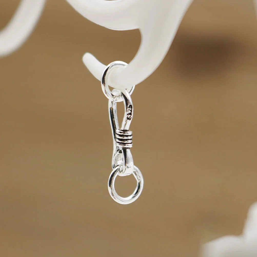 

5 Pcs Silver Lobster Buckle Hook Jewelery Accessory Clasp Toggle Metal Link Clasps for Jewelry Making