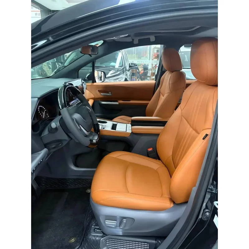

Водонепроницаемые роскошные кожаные чехлы для сидений Toyota, подходят для Highlander, Asian Dragon, Dominator, Senavisa