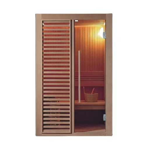 

Деревянная портативная паровая сауна Hemlock, традиционная сухая сауна, душ, домашний спа, дальняя сауна