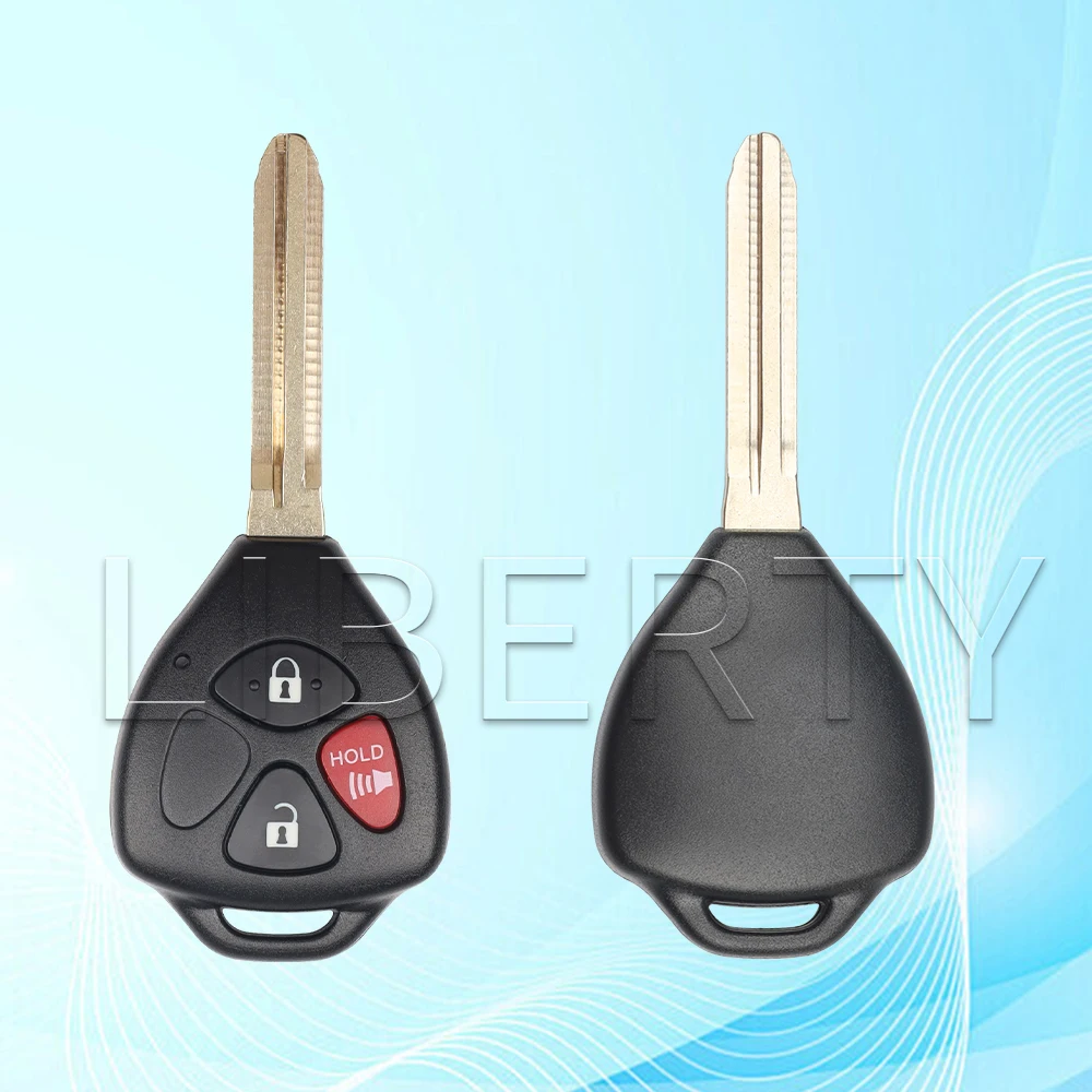 Liberty MOZB41TG Modified Smart Head Remote Card Key 312MHz 4D67 G Chip for Toyota Yaris Scion TC/XD/IQ 2005-2013 Toy43 Blade