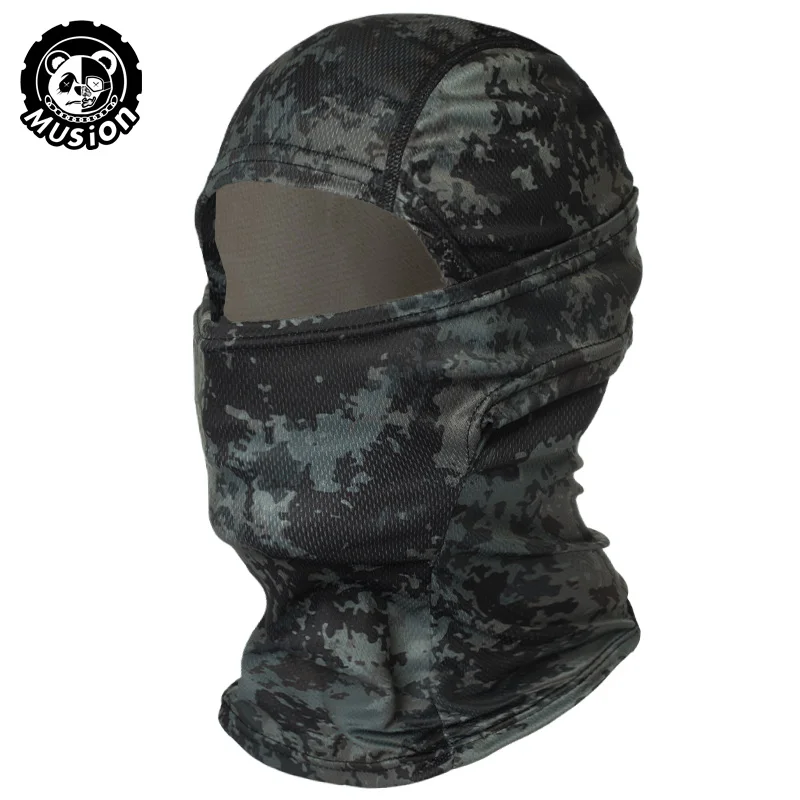 Musion Cycling Vollgesichtsmaske Sonnenschutz Fahrrad Sturmhaube Staubdicht Sarung Muka Rider Toping Muka Kopfbedeckung für Outdoor Rid