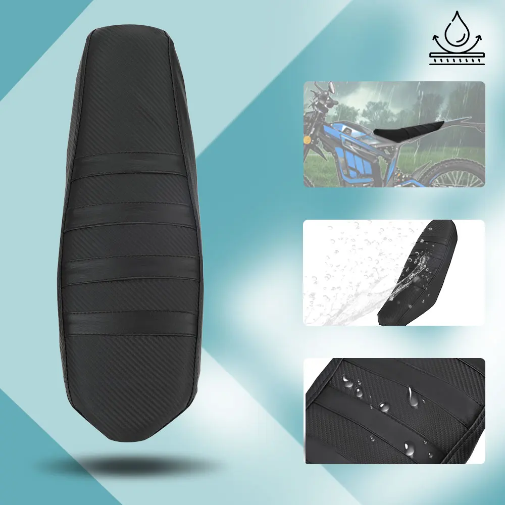 Para MX3 MX4 Talaria Sting Ebike funda de asiento suave impermeable protector antideslizante bicicleta eléctrica todoterreno motocicleta