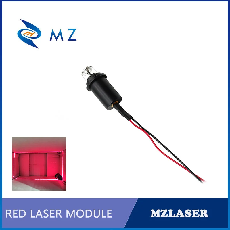 Red Line Laser Diode Module 650nm 100mw 360 Degrees Industrial Grade For Laser Level