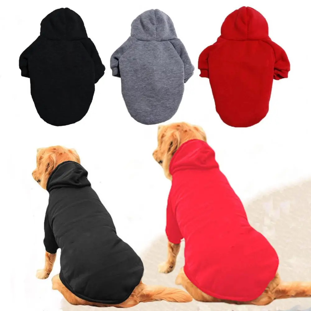 New Fashion Pet Hoodie Pet Hoodie Soft Thickened Sweatshirt Suitable For Medium To Dogs Spring Autumn Winter Clothing