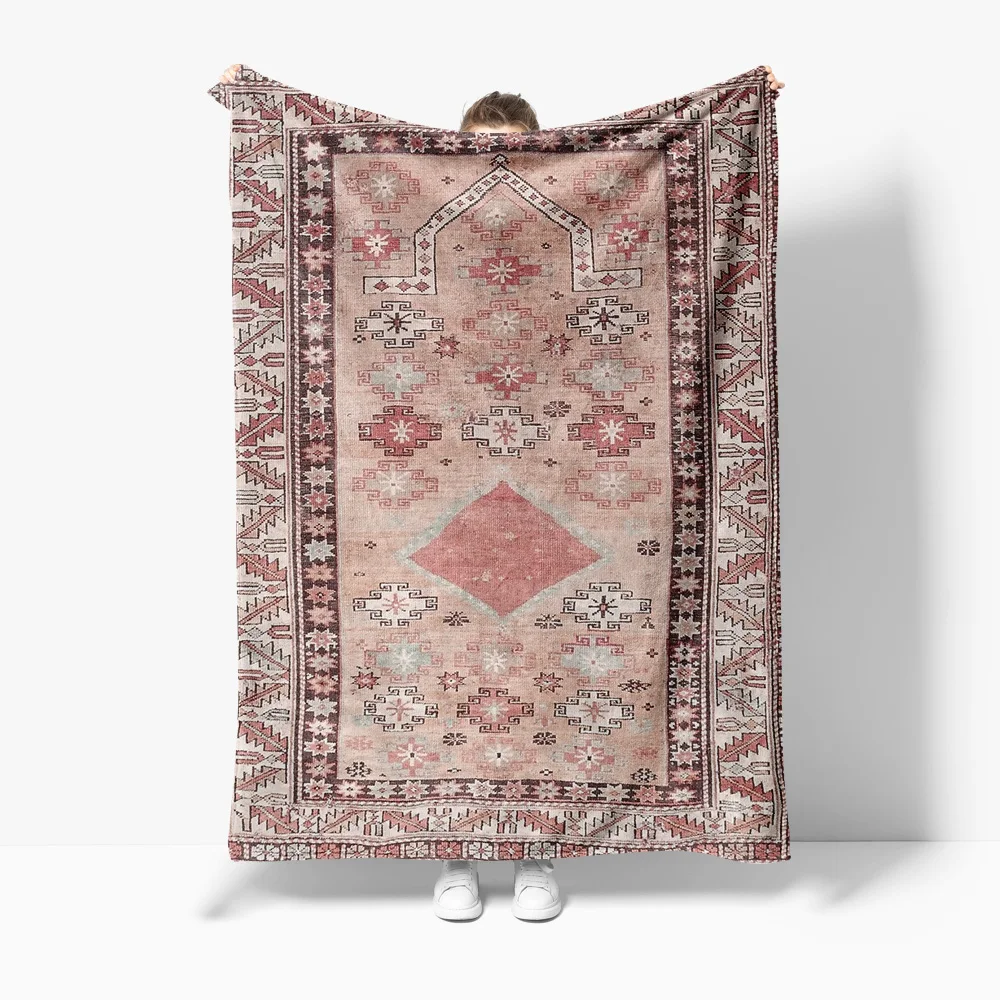 

Винтажный турецкий ковер Kilim, маленький шерстяной лохматый напольный ковер, домашний декор, чехол для подушки, подарок