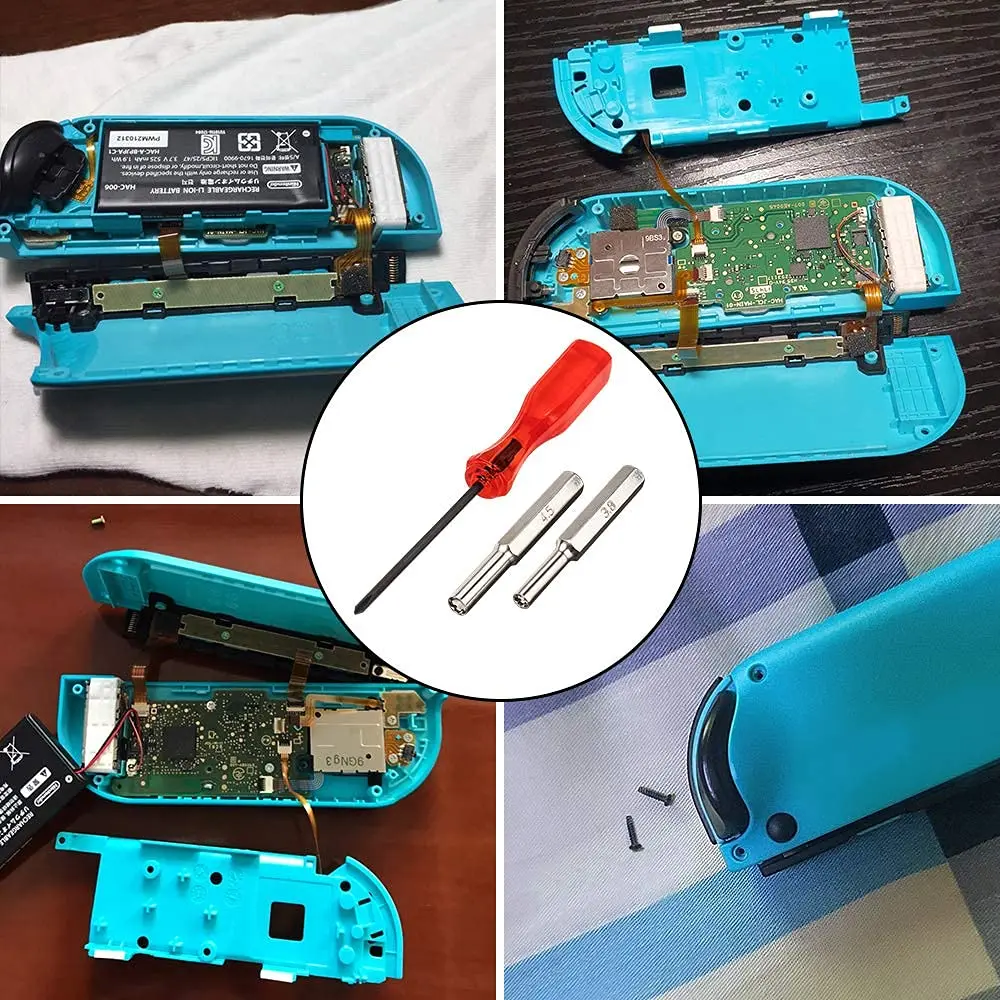 3.8mm 4.5mm Tri-wing Security Bit Screwdriver For Nintend For NES For SNES For N64 For Game Boy For SEGA Set