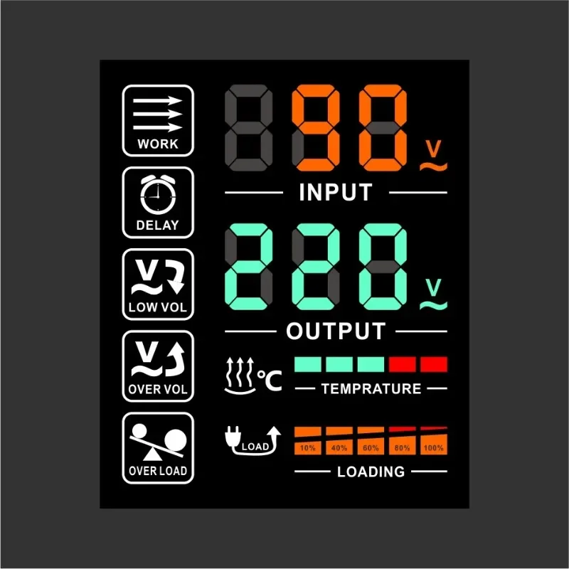 

Hot Sale 220V Wall Mounted ultra Thin Relay 5000W Automatic Voltage Stabilizer Voltage Regulator for AC Freezer