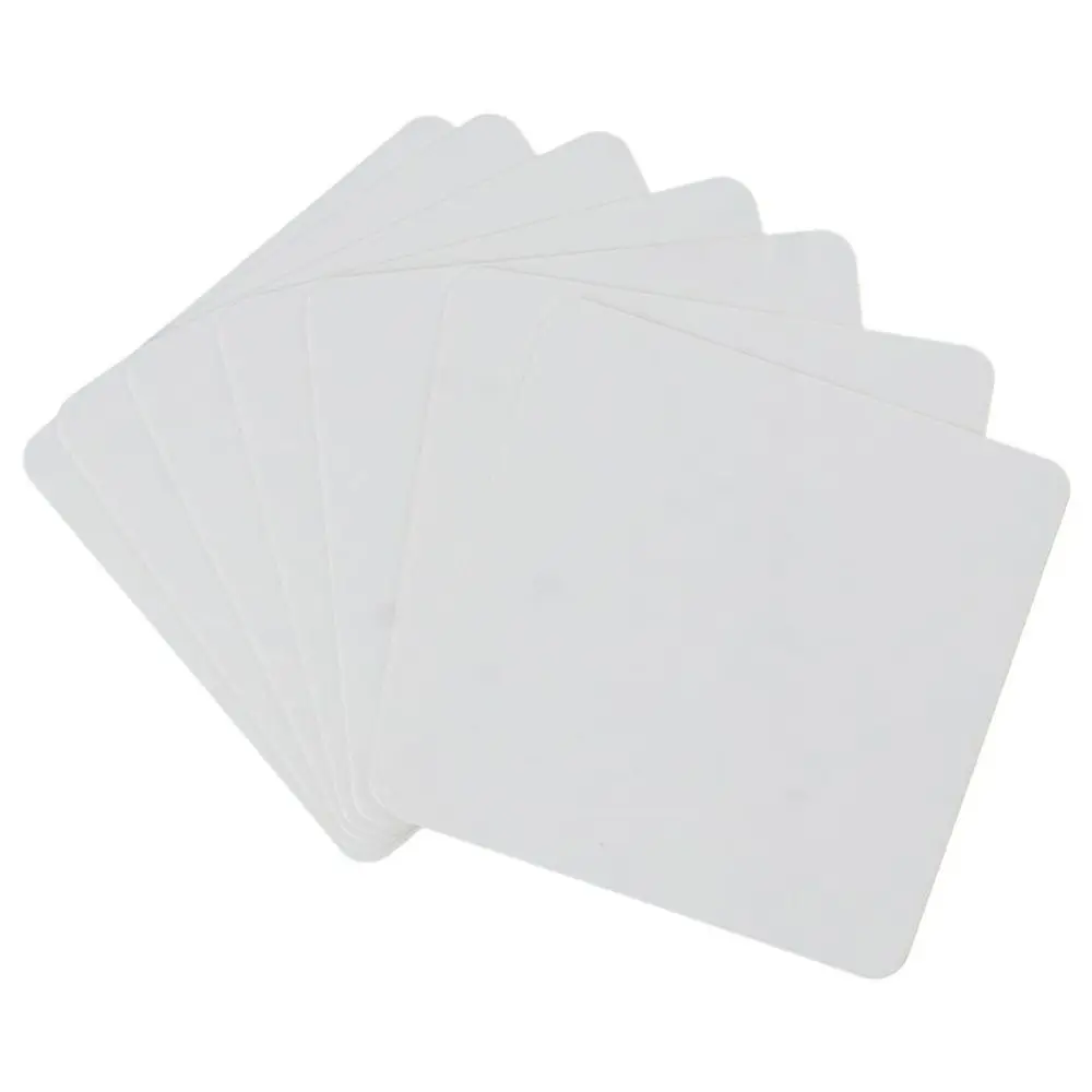 100 Pcs Business White Square Cardstock Cards Blank Vocabulary Word Card DIY Message Card Gift