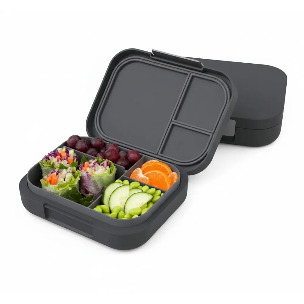 

Leak-Proof Bento Lunch Box for Adults & Teens - 5.5 Cup Capacity, Microwave/Dishwasher Safe, BPA-Free