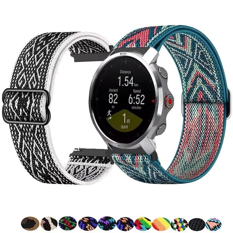 Verstellbarer Stretch-Nylonriemen für POLAR Band IGNITE 3 2 20mm 22mm Armband VANTAGE V3 M2 M / UNITE/GRIT X Pro/Pacer Zubehör