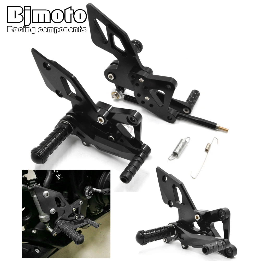 MT-03 MT-25 MT25 MT03 Rearsets Rear Set Footrest For Yamaha YZF R3 R25 ABS 2017 2018 2019 2020 YZFR3 YZFR25 Motorbike Foot Pegs