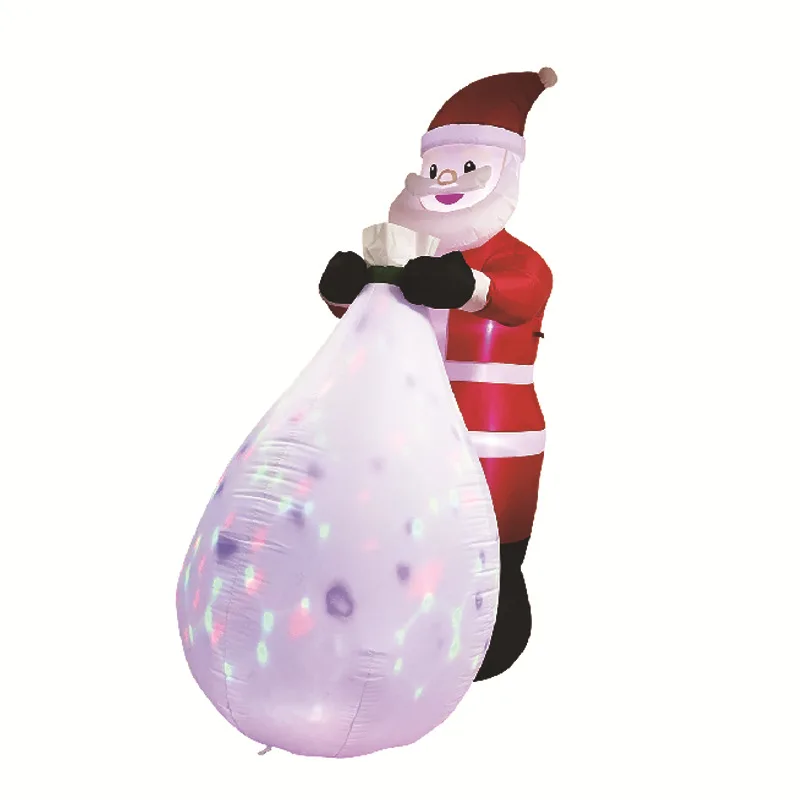 

Air mold rotating stage light Christmas decoration garden decoration ornament