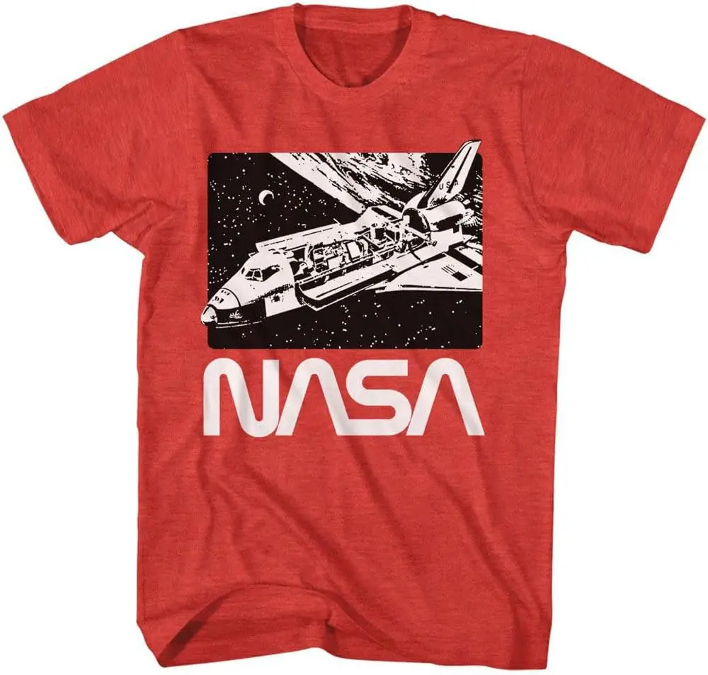 

NASA - Mens Shuttle in Orbit Short Sleeve T-Shirt men t-shirt