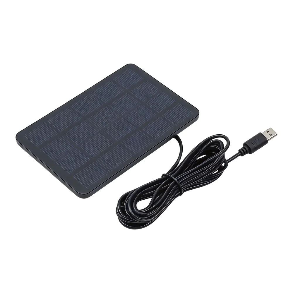 for Solar Power Board with USB Interface for eufy For Blink For REOLINK Cameras 4W 5V Monocrystalline Silicon Panel