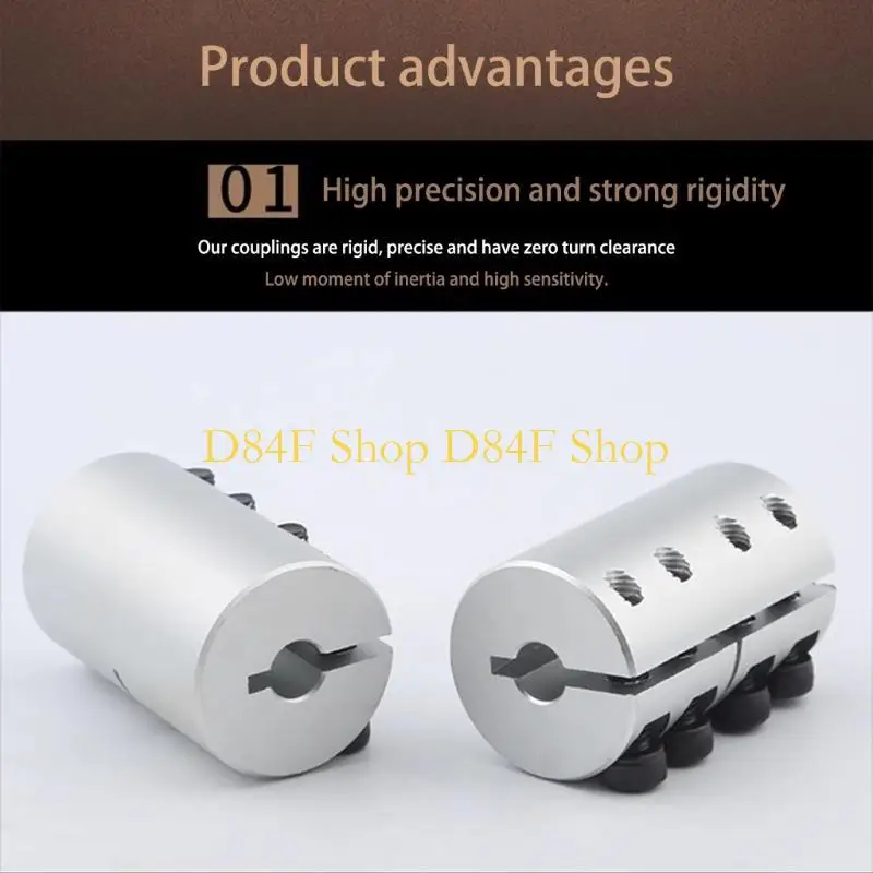 D84F Engrave Machine Screw Clamp Power Tool Rigid Coupling Connector for 3D Printers
