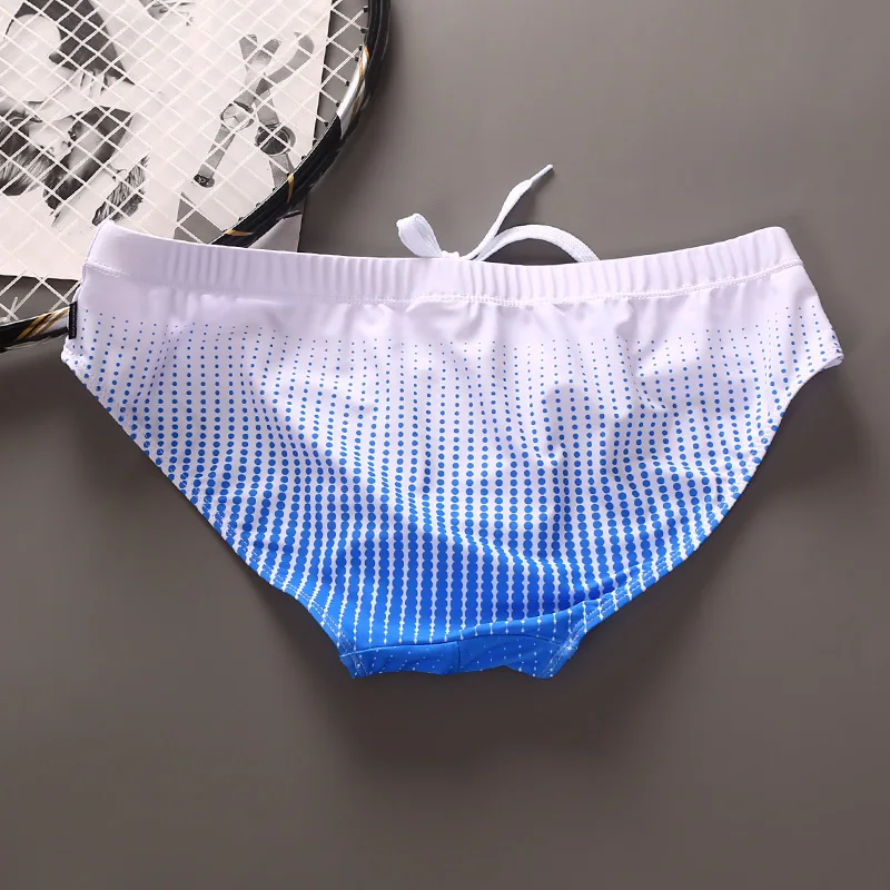 Dropshipping!! Men\'s Swimwear Sexy Summer Swimsuit Briefs Low Waist Bathing Suit Beach Wear Fashion Short Sport Homme Swim