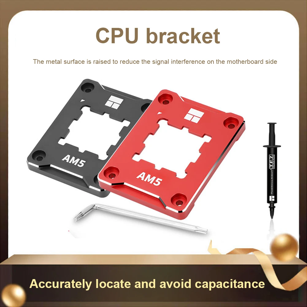 Thermal right AMD-ASF rahmens chutz cnc aluminium legierung am5 cpu biege korrektor rahmens chutz mit schlüssel für amd ryzen 7000