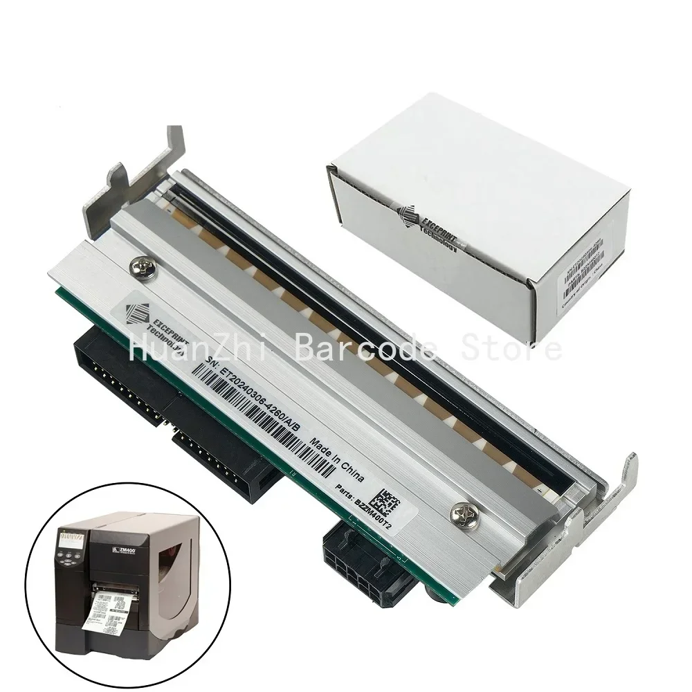 NEW ZM400 Thermal Transfer Printhead for Zebra ZM400 Barcode Printer 203DPI Kit Print Head 79800M