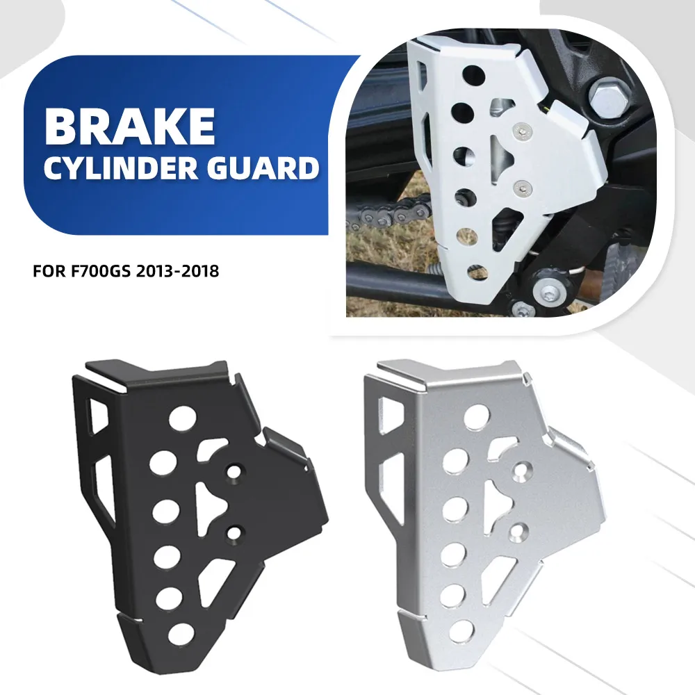 

FOR BMW F700GS 2013-2014-2015-2016-2017-2018 Rear Brake Master Cylinder Guards Cover Motorcycle Accessories ALUMINIUM F800GSA