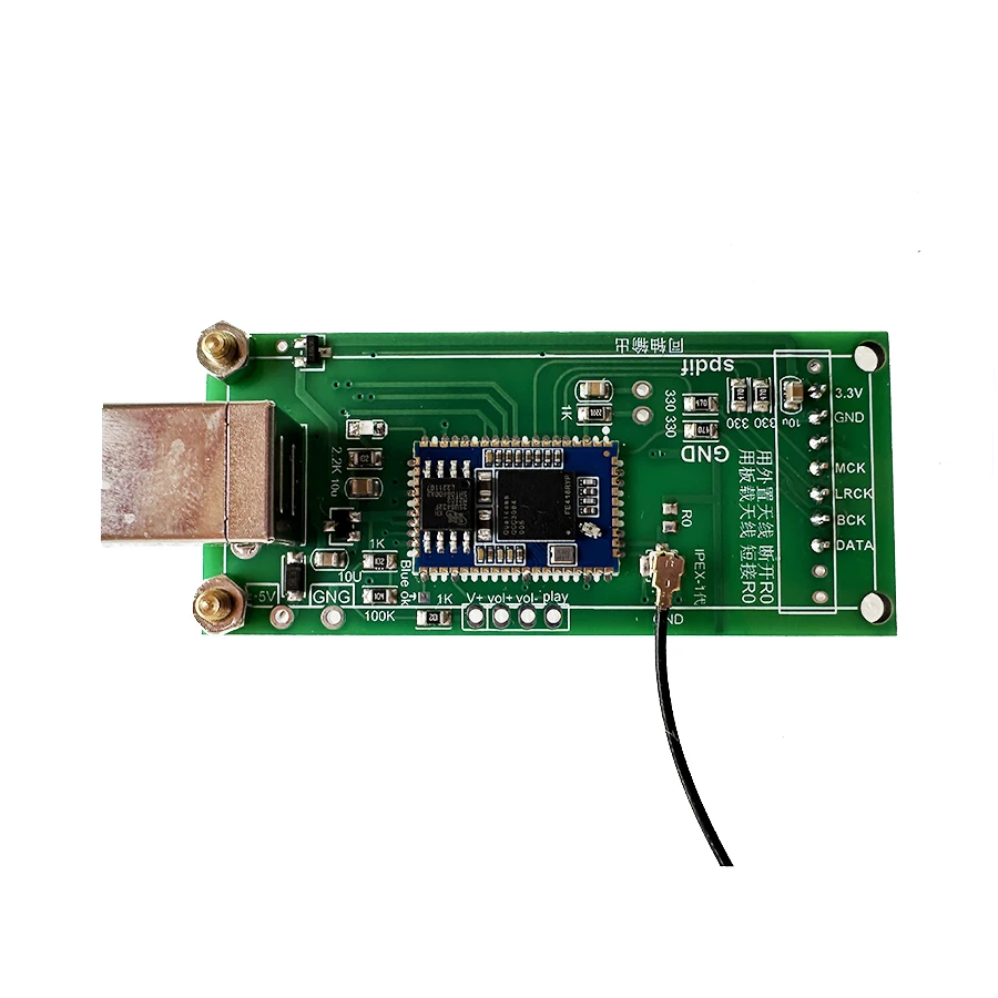 

USB-карта-приемник QCC3084 Bluetooth 5.4 с поддержкой APTX-HD/LDAC, совместимая с итальянскими картами, для ЦАП-усилителя