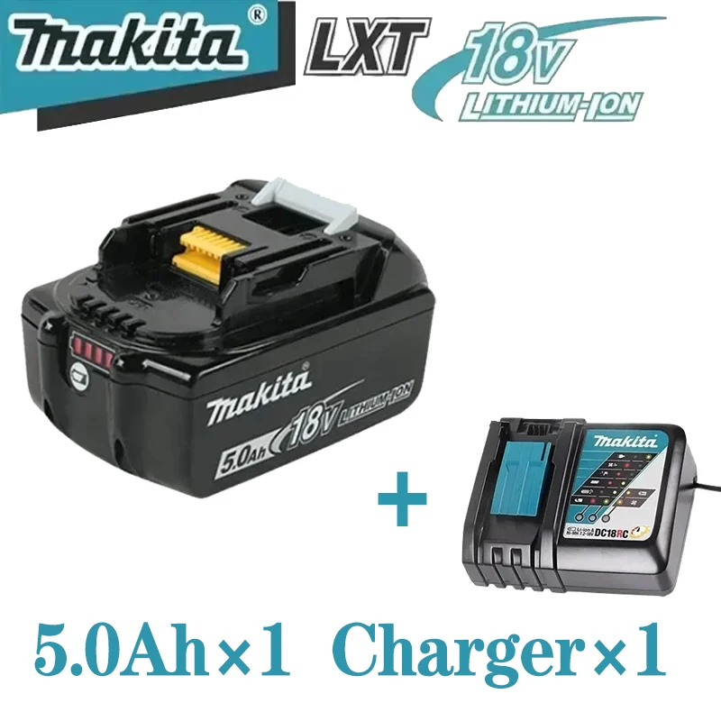 100% originele 18V Makita 5Ah 6Ah 9Ah Makita accu BL1840 BL1830B BL1850B BL1850 BL1860 BL1815 vervangende lithium accu